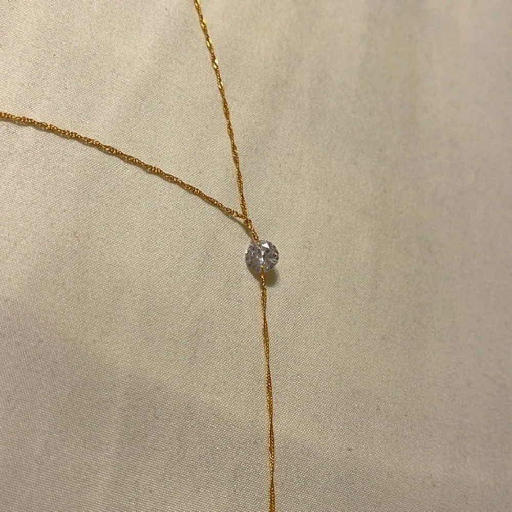 Anthropologie Serefina Lorraine Back Necklace. - Picture 2 of 3